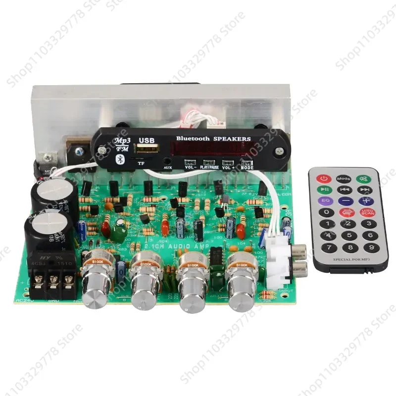 Upgrade your audio experience with this powerful New DX-2.1 Bluetooth power amplifier board. Designed for enthusiasts who