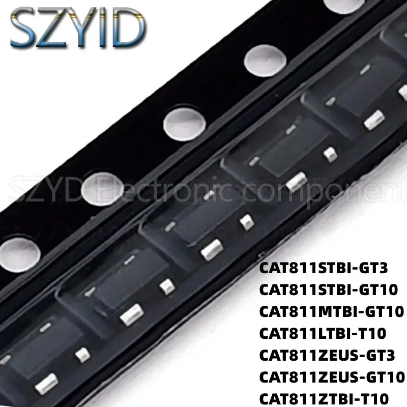 100PCS SOT143 CAT811STBI-GT3 CAT811STBI-GT10 CAT811MTBI-GT10 CAT811LTBI-T10 CAT811ZEUS-GT3 CAT811ZEUS-GT10 CAT811ZTBI-T10