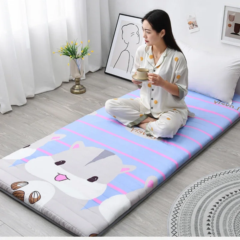 Single Bed Positions Armchair Bed Mattress Tatami Inflatable Sleeping Mattress Bedroom Furniture Room Futon 1 Person Bed