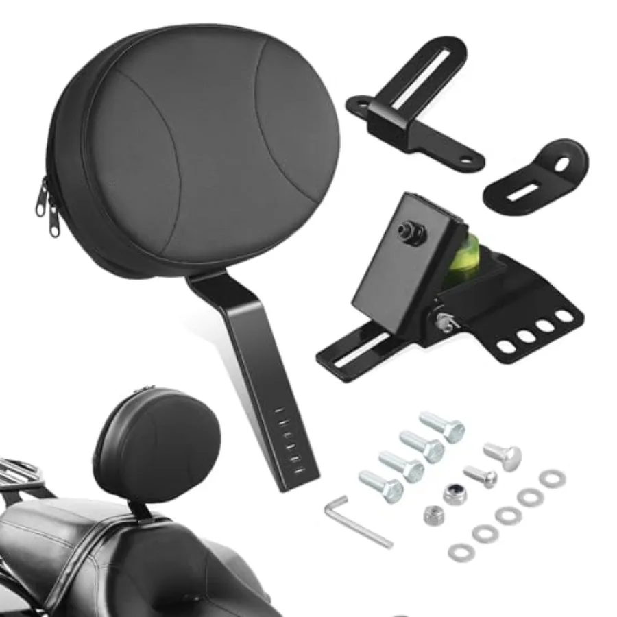 

Регулируемая спинка водителя для поддержки спины мотоциклистов Harley Davidson с надежным приспособлением для моделей Touring Street Glide R