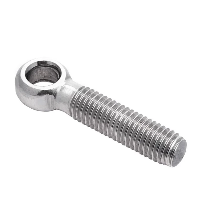 M5 M6 M8 M10 M12 304 Stainless Steel Ring Link Bolt Fisheye Eye Slip Hole Screw Live Bolt Fisheye With Hole