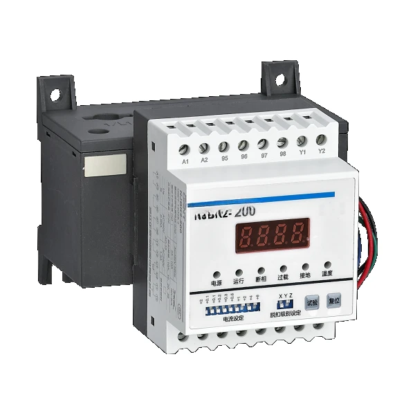 Chint relay AC Motor protection relay NJBK2-200 40A-200A AC220V Motor Overload motor protection relay controller