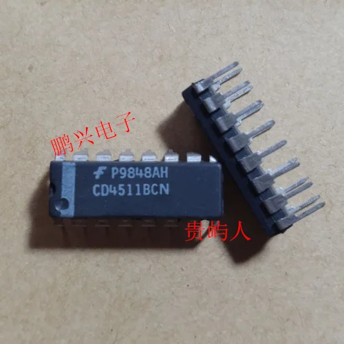 

Free shipping CD4511BCN IC DIP-16 10PCS