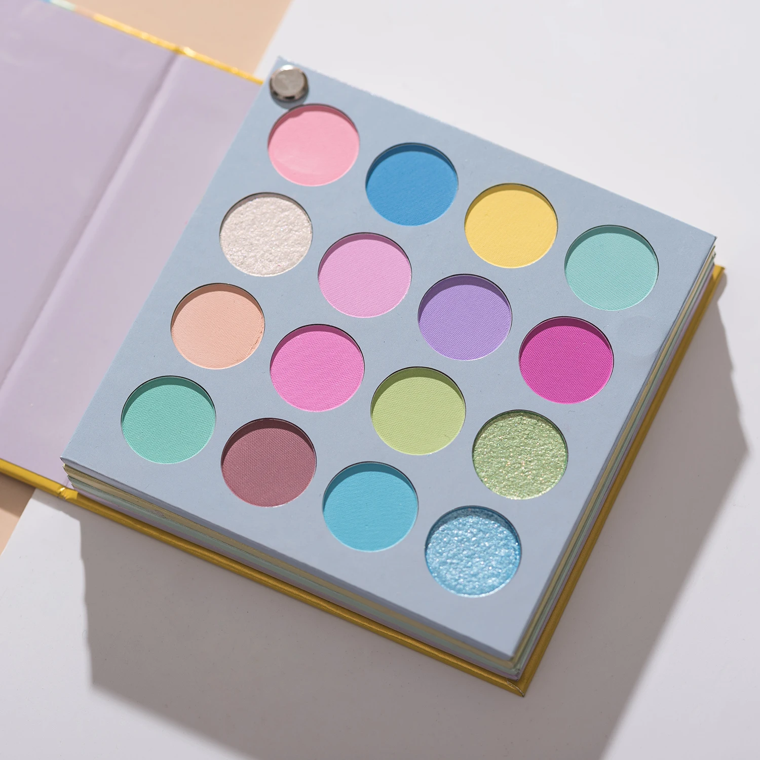 Beauty Glazed 64 Color Twist Eyeshadow Palette, 4 IN 1 Turning Page,Shimmer Matte Glitters Makeup Tray,Gifts For Women