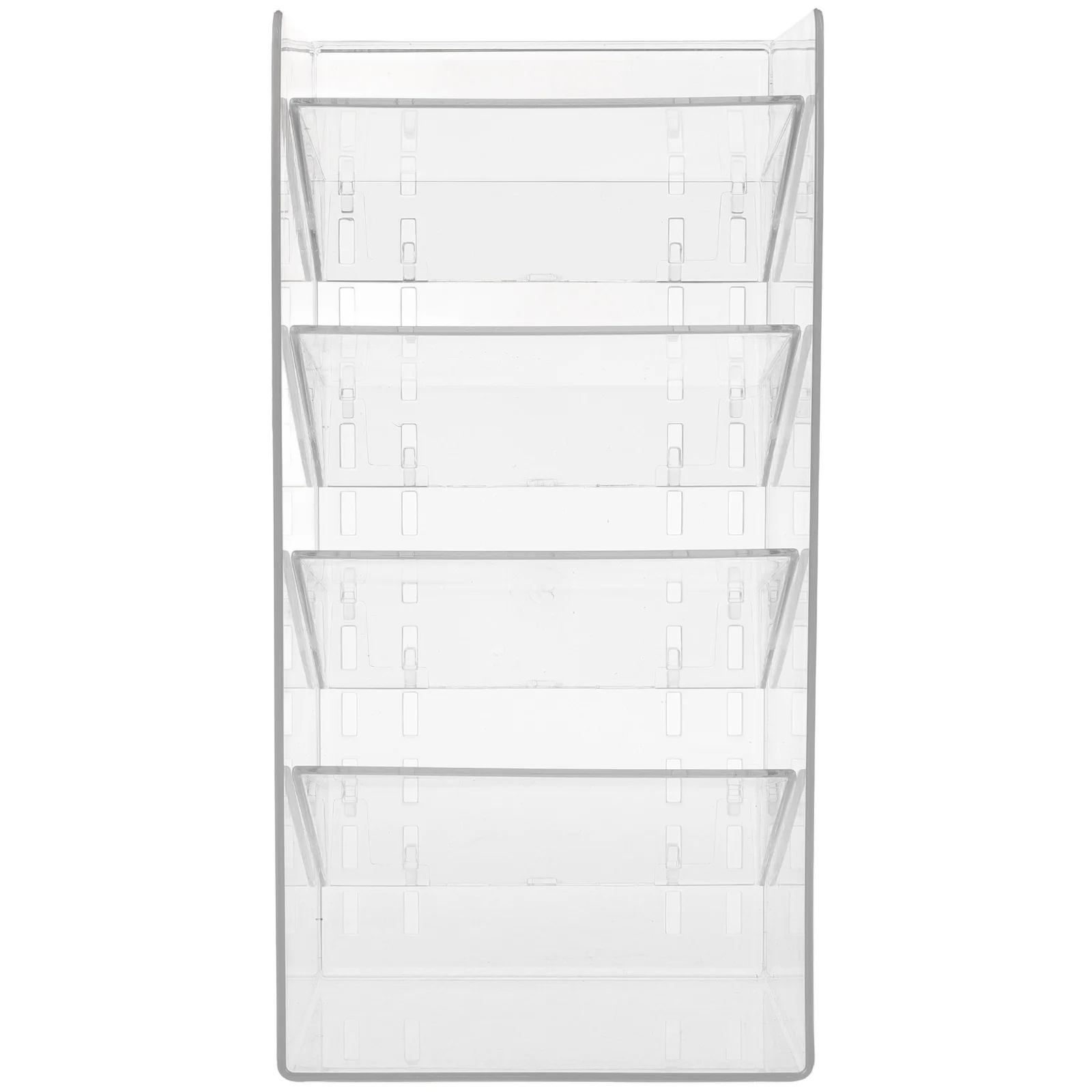 

Storage Organizer Box for Bathroom Classic Makeup Cosmetics Organizer Pet Material Vanity Holder Desktop Jewelry Display Case