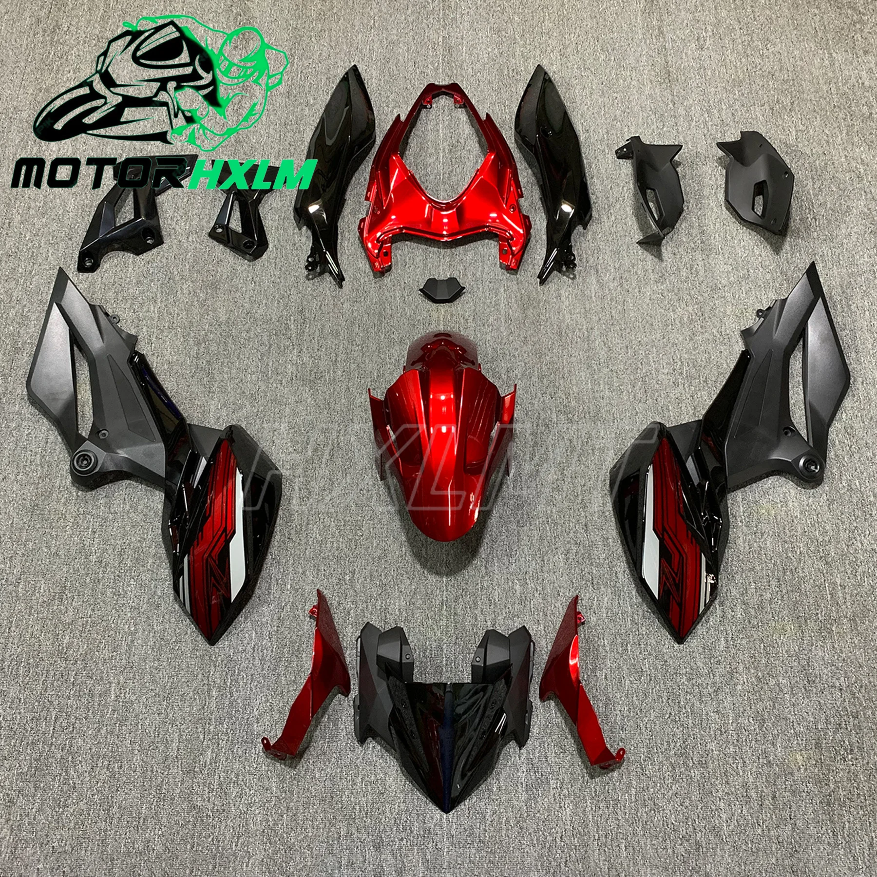 

JUN Custom Fairing Kit Fit For Kawasaki Z400 2018 2019 2020 2021 Z400 Ninja400 Bodywork Fairing Body Kit 2018-2024