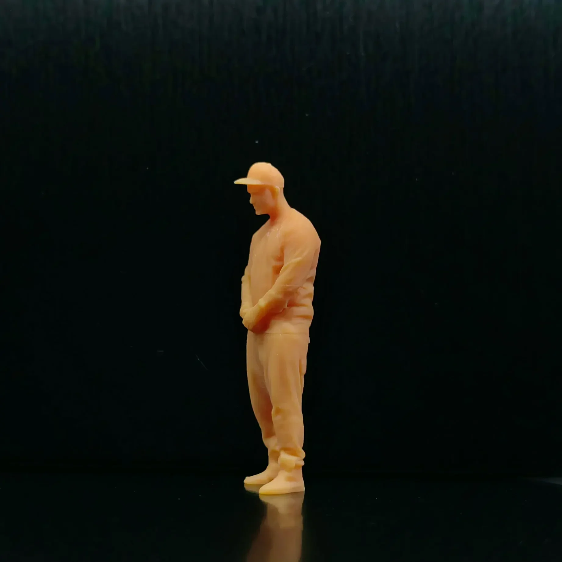 Pantaloni larghi in resina modello in scala 1/64 1/43 Uomo Diorama in miniatura non colorato dipinto a mano T428