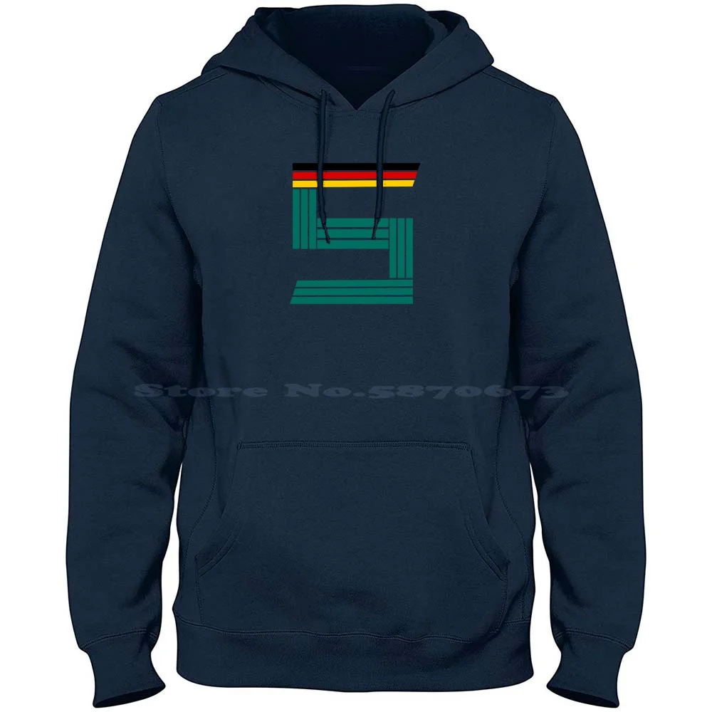 Vettel 5 100% Cotton Hoodie Sebastian Vettel 5 Vettel Vettel Deutsch Hockenheim Hockenmheim