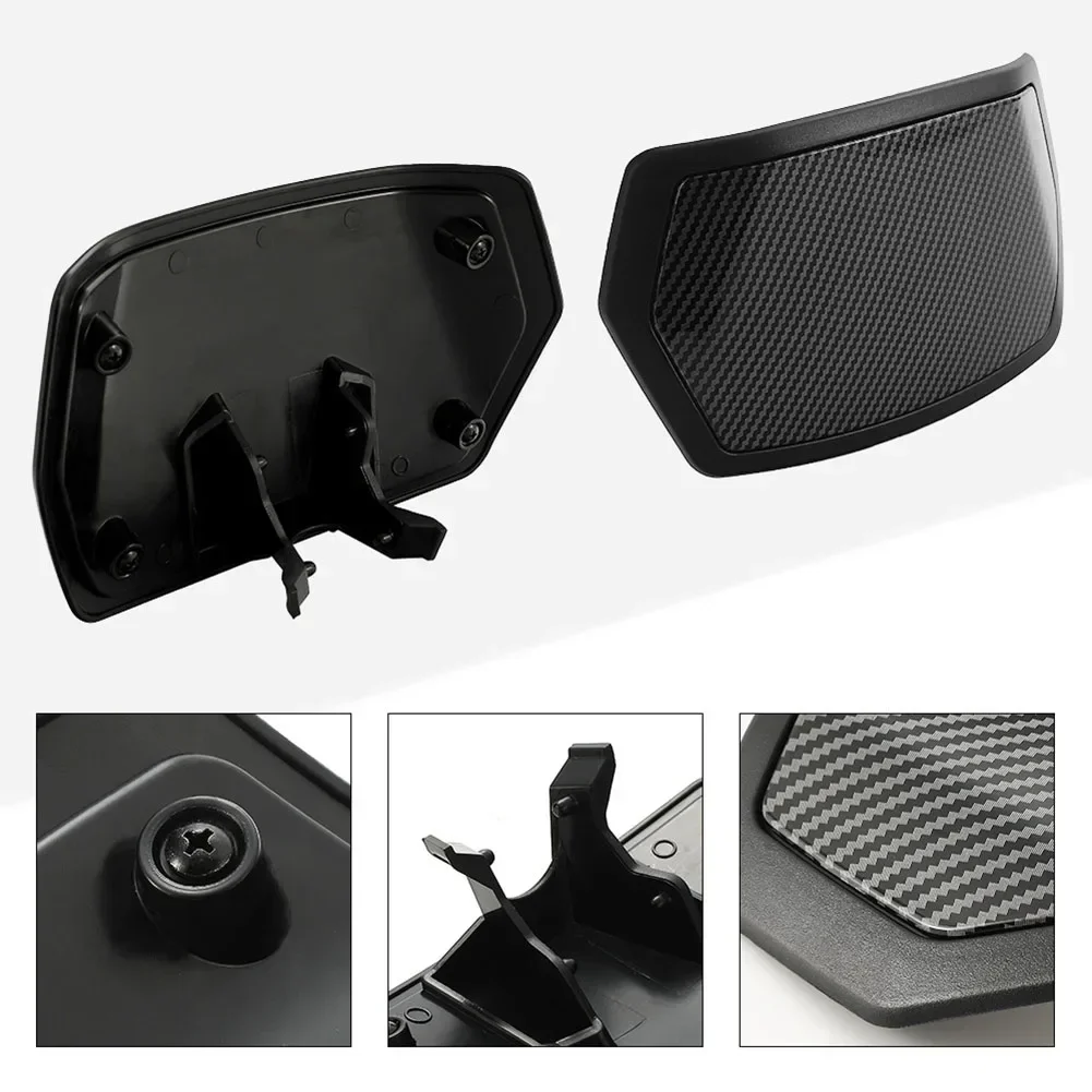 Motorcycle Gauge Shield Cover For Can-Am 2019-2024 For Ryker 600 900 For Rally Sport 219400818 UTV/SXS Gauge Spoiler Cover Kit