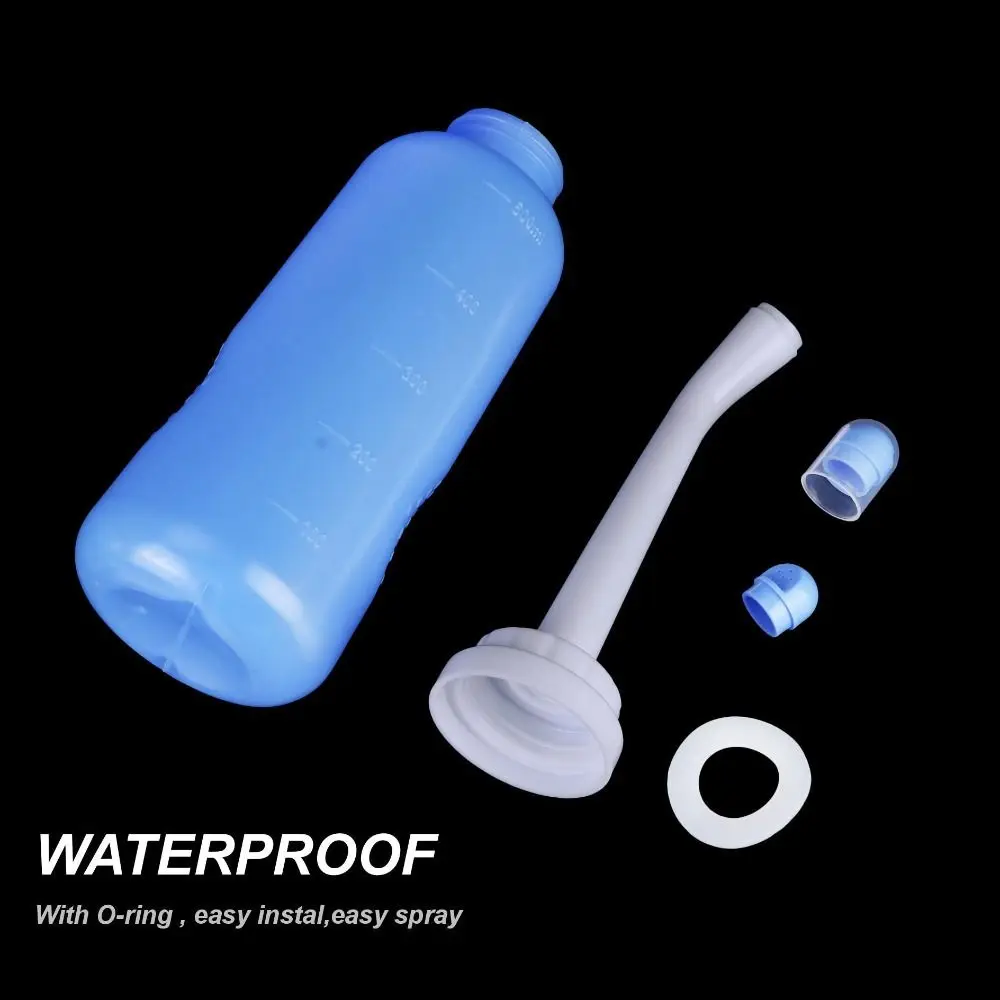 2 Nozzles Private Parts Flushing Device Postpartum Portable Female Washer Irrigator with Storage Bag Irrigation