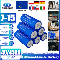 Grade A 25000+ Cycles Lithium Titanate YinLong 2.3V 40Ah 45Ah LTO 66160 Battery 10C DIY 12V 24V 48V for Car Audio Electric Boat
