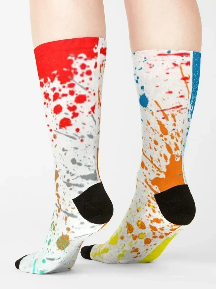 colorful Socks christmass gift floral winter designer brand Socks Male Women's