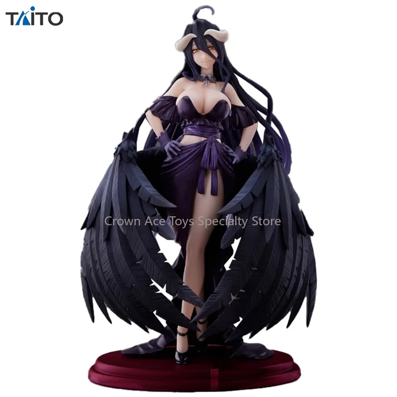 

TAiTO AMP Overlord IV Albedo Black Dress Ver. 20cm Collectible Model Ornament Exquisite Action Manga Figures Trendy Toys Gifts