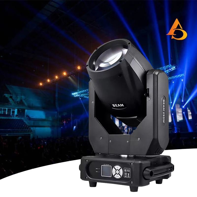 

295W 14R Lyres Sharpy Zoom Beam с подвижной головкой, сильный DMX сценический луч с большим эффектом радуги DJ CLUB LIGHT