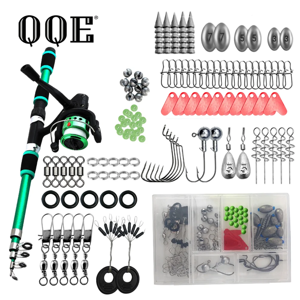 Fishing Rod Spinning - QQE Hot 1.8 Meters Fishing Pole