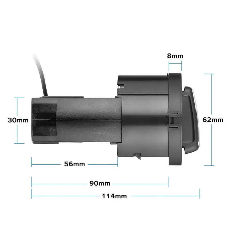 Interruptor automático de faro antiniebla para Skoda Fabia, dispositivo con Sensor incorporado, antes de 2019