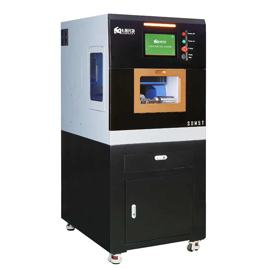 Fresadora de abumento para metal CAD/CAM para laboratório