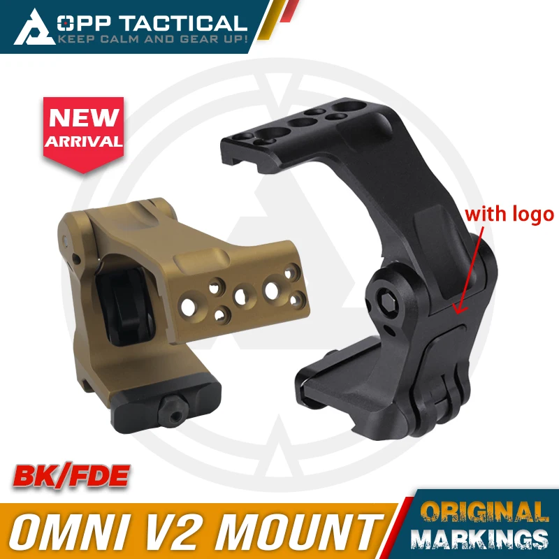 

2025 Tactical Omni 2.26 FTC V2 Scope Mount For G33 G43 G45 HM3X Magnifier Mount With Original Full Markings For Hunting Airsoft