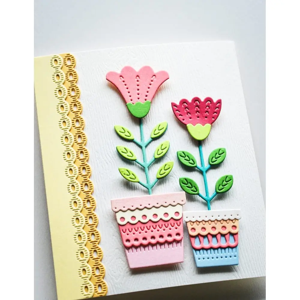 Watering Can Fine Eyelet Frames Dies Metal Cutting Dies DIY Scrapbook Make Photo Album Template Handmade Decoration May 2026 New - view 4