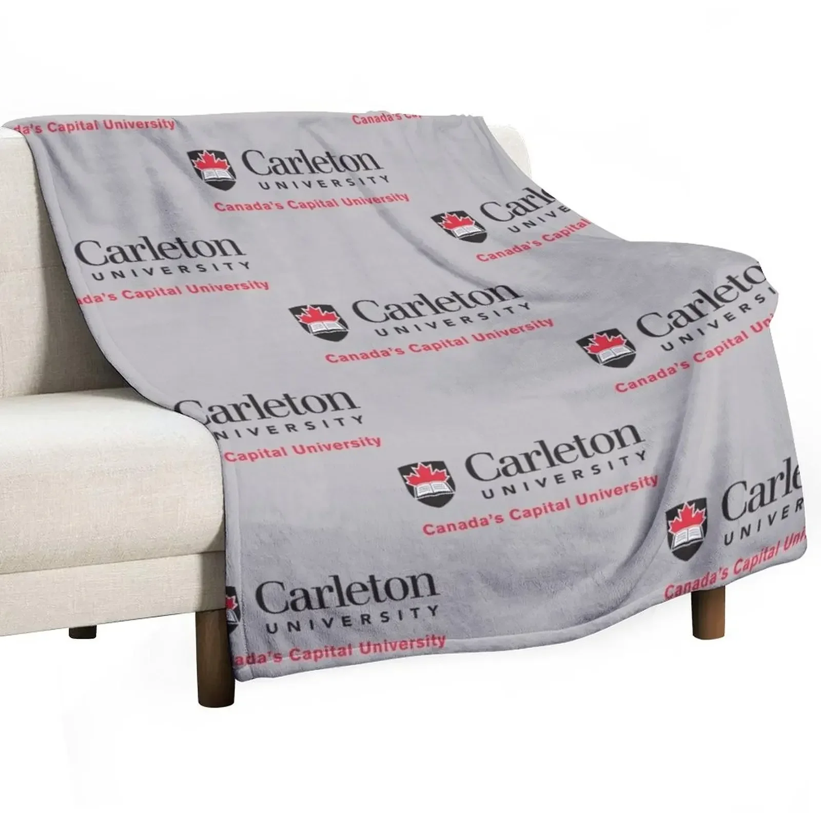 

Carleton College Logo2 Throw Blanket Camping warm winter Blankets For Sofas Blankets