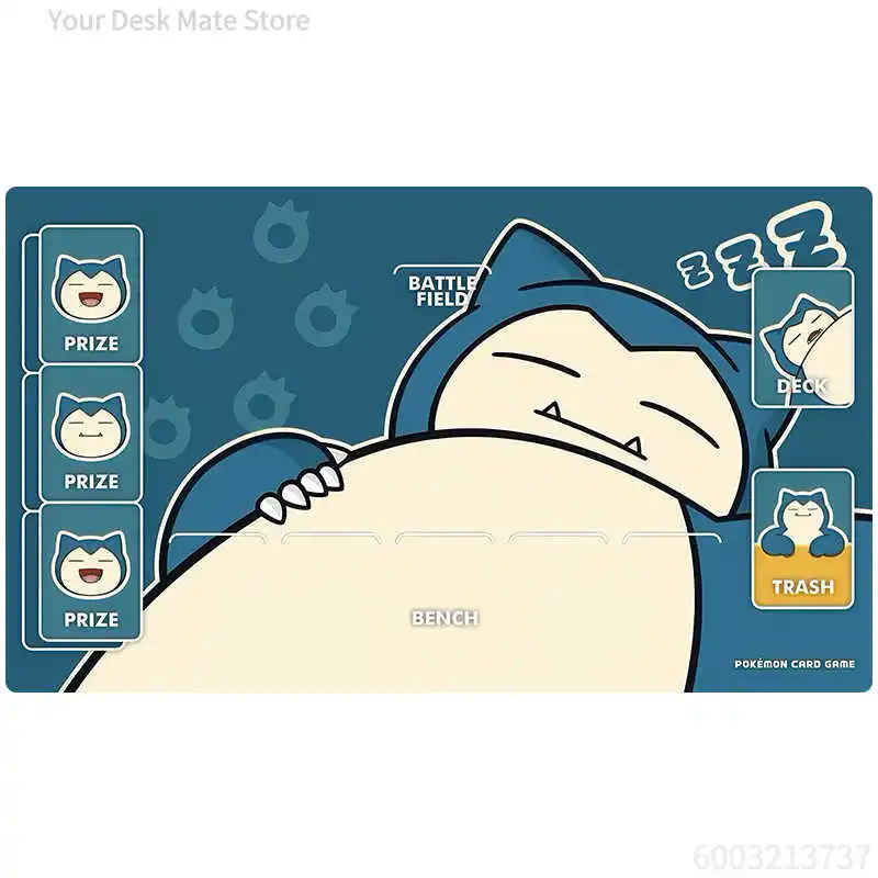 Diy Ptcg Snorlax Card Battle Mat Ptcg Snorlax Single Player 