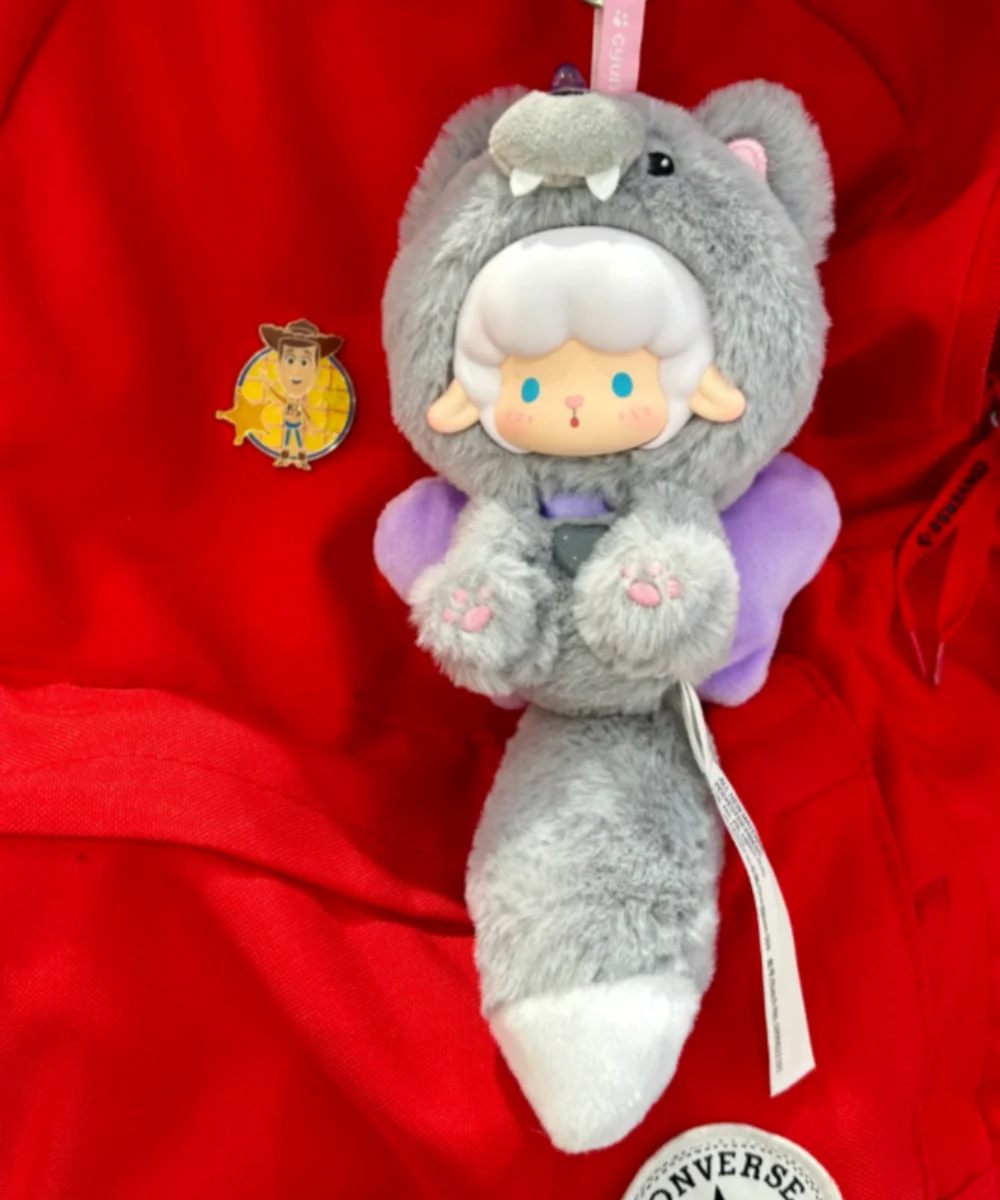 

Кудрявая овечка Cyun Big-Tail Critter Crew Series слепая коробка виниловая фигурка милый коллекционный кавайный мини-декор настольные игрушки подарок