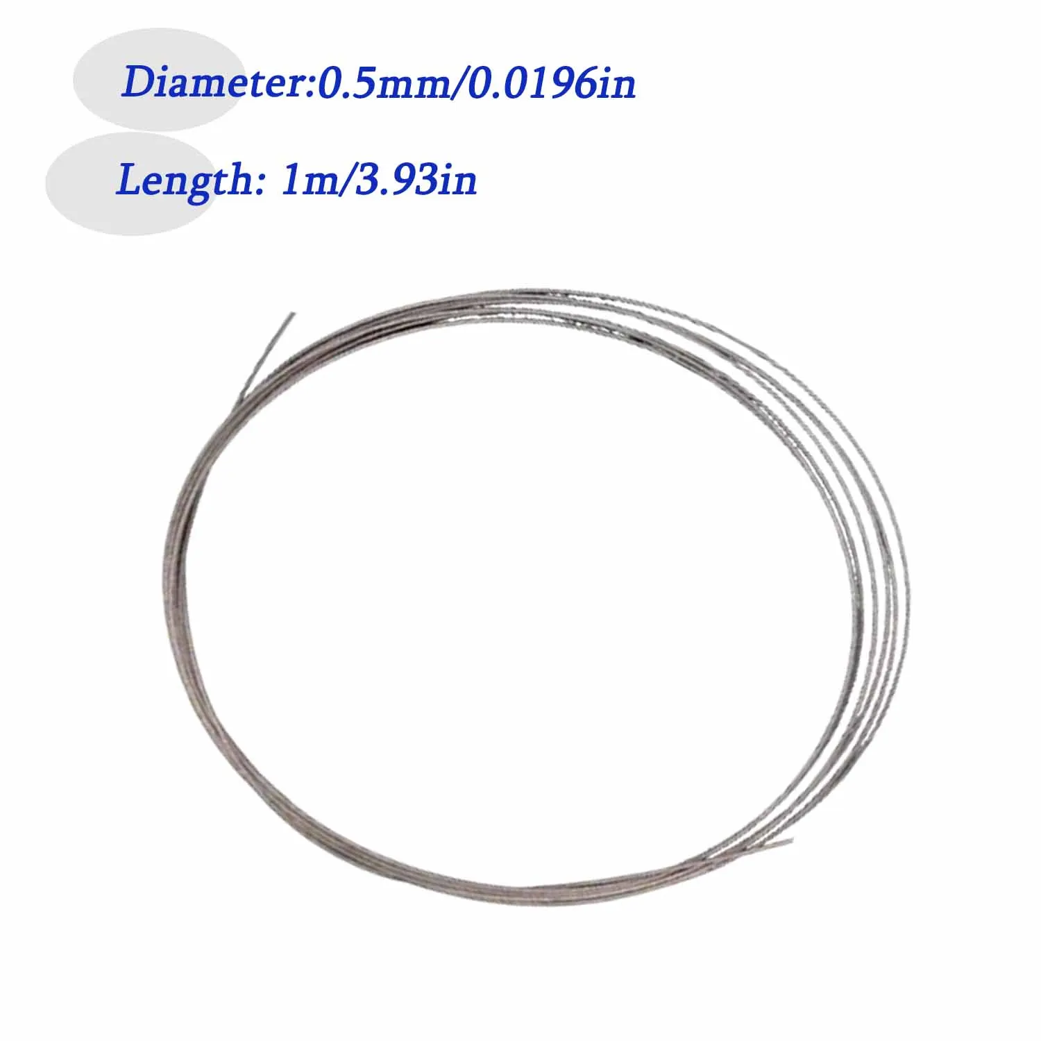 1M/1Rolle Diamantdrahtsäge 0,15-0,5mm 1 Meter Schonendes Schneidzubehör Geeignet für Präzisionsschnitte von Jade und Keramik