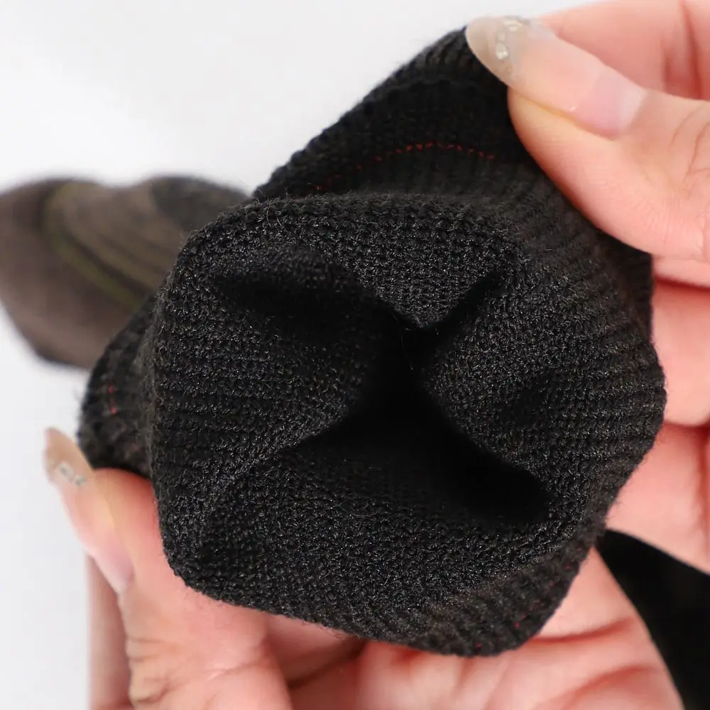 

Fashion Fuzzy Merino Wool Socks Thickened Mountaineering Winter Warm Socks Breathable Outdoor Sports Socks For Men Women