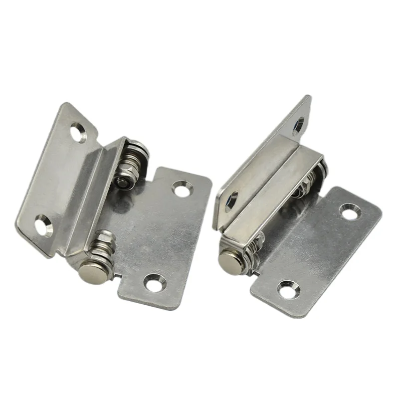 1PCS Stainless Steel Folding Hinge Buffering Hydraulic 180 Degree Torque Hinge, Damping Shaft Hinge