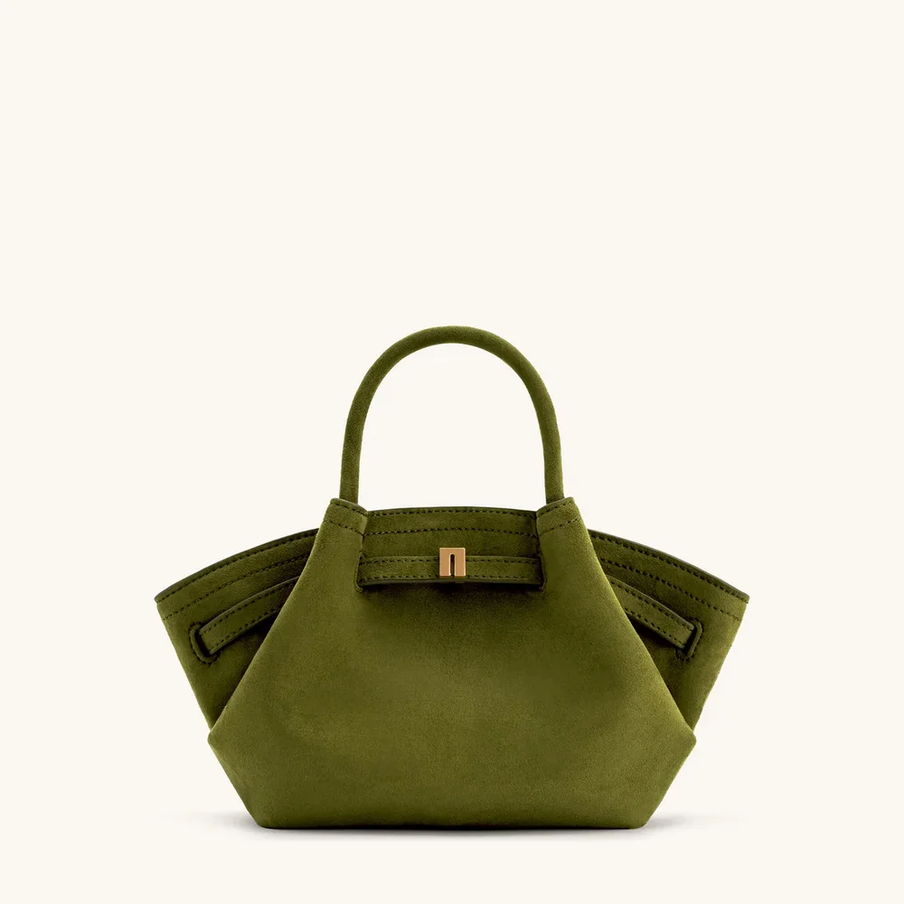 Borsa a tracolla in pelle scamosciata a forma di gnocco dal design unico, stile portatile o tote, adatta per pendolarismo e trasporto a tracolla