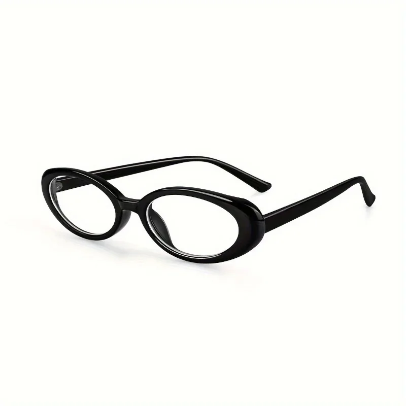 Stylish Women's Retro Oval Glasses, Anti-Blue Light, Ultra-Light Comfortable Frame image 5