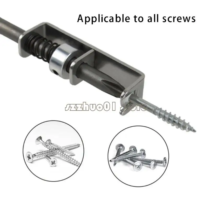 M3GA 2pcs Essential Anti Drop Screwdriver Set PH2 Size For Preventing Screw Loss During DIY Work