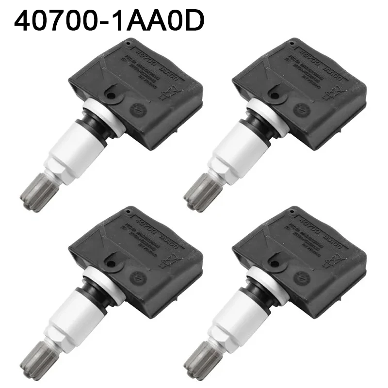 

1/4 шт. TPMS датчик давления в автомобильных шинах для Nissan Frontier GT-R Maxima Pathfinder Rogue Sentra Versa Titan 40700-1AA0D 315 МГц