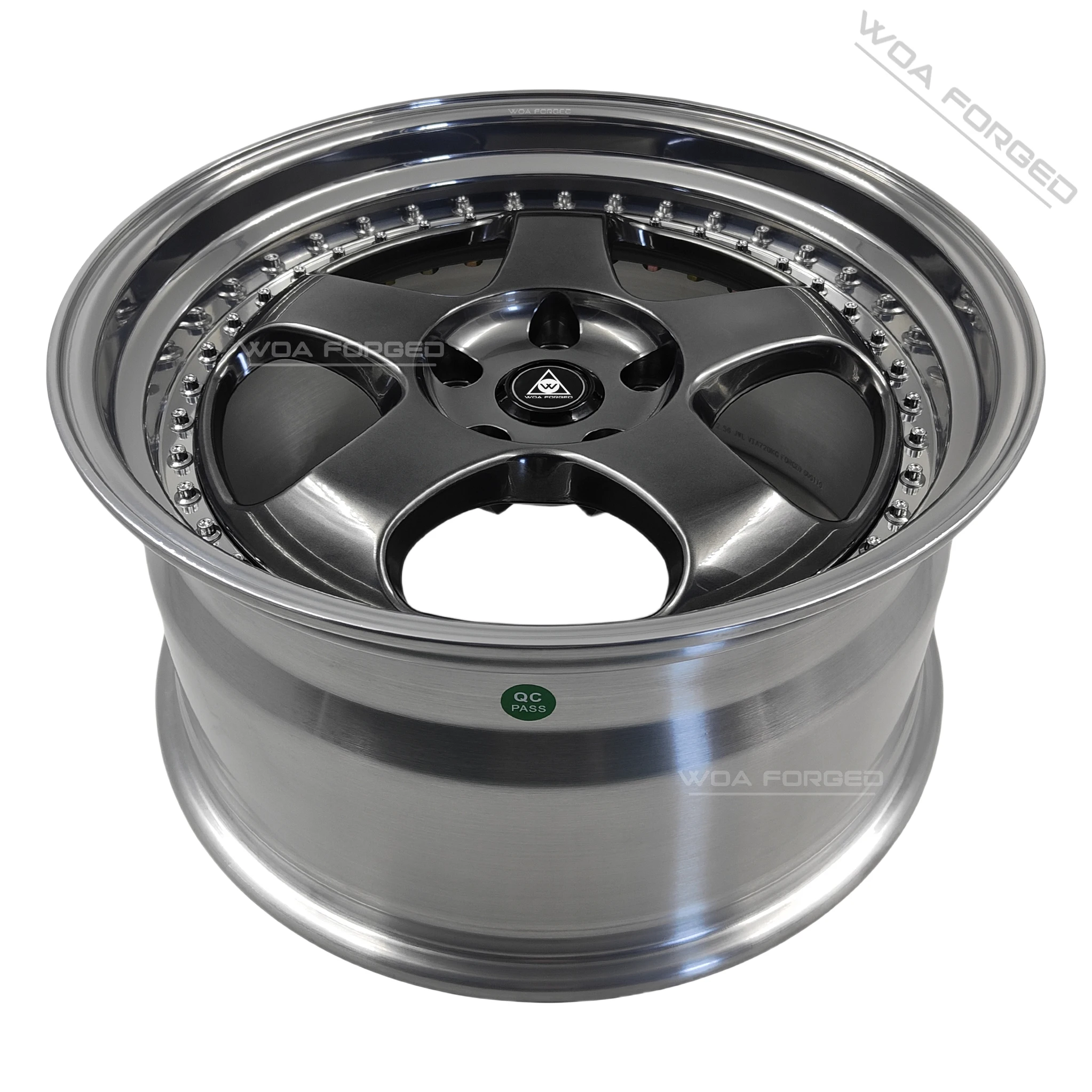 Replica Meister S1 Wheels Rims 18 19 20 21 22 23 24 26 Inch Mags Wheel  Chrome 3 Piece Forged Wheels for Car