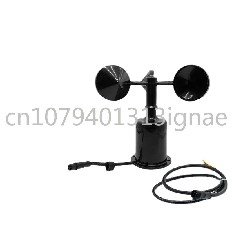 Three cup anemometer wind speed and direction sensor ultrasonic wind speed and direction 360 ° RS485