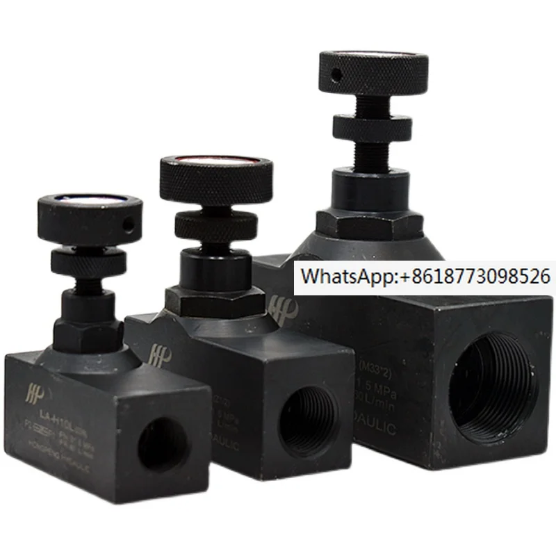 

LA one-way throttle valve hydraulic speed control valve flow control valve regulating valve LA-H8L H10L H16L H20L