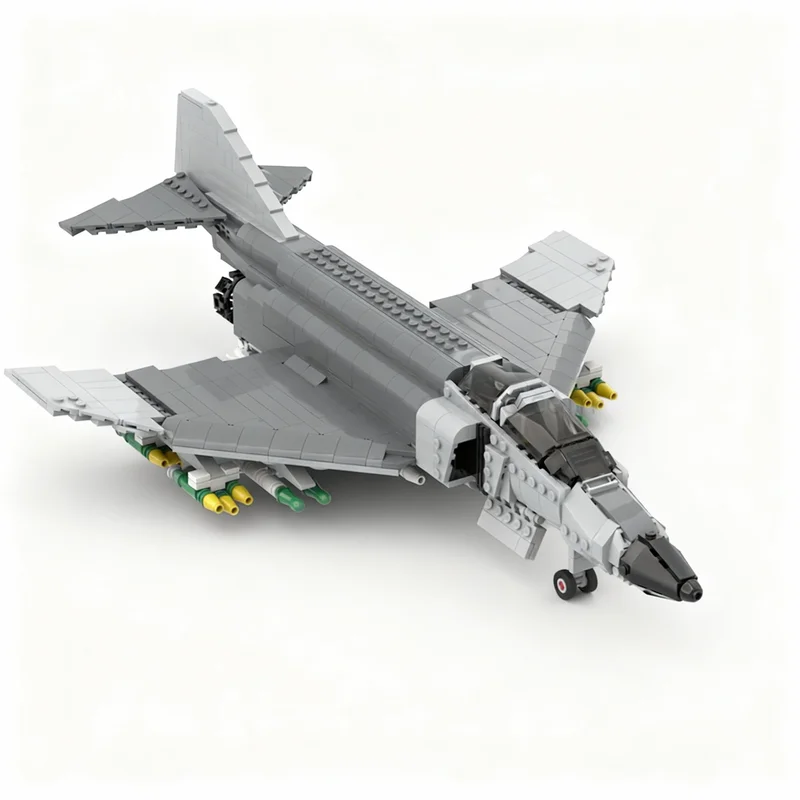 

1196pcs MOC F4 Phantom II Creator Expert Model Building Blocks Construction Toy Christmas Gifts DIY Creative Idea Education