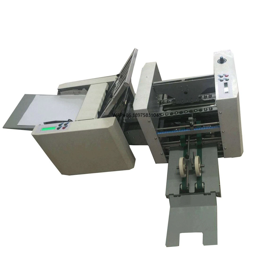 Paper Leaflet Folding Machine/Paper Cross Folder Equipment