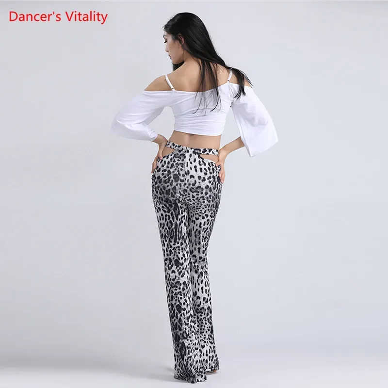 Taniec brzucha Nowa kobieca elegancka najlepsza odzież do ćwiczeń Garnitur Letnia orientalna odzież taneczna Seksowne spodnie do występów zawodowych
