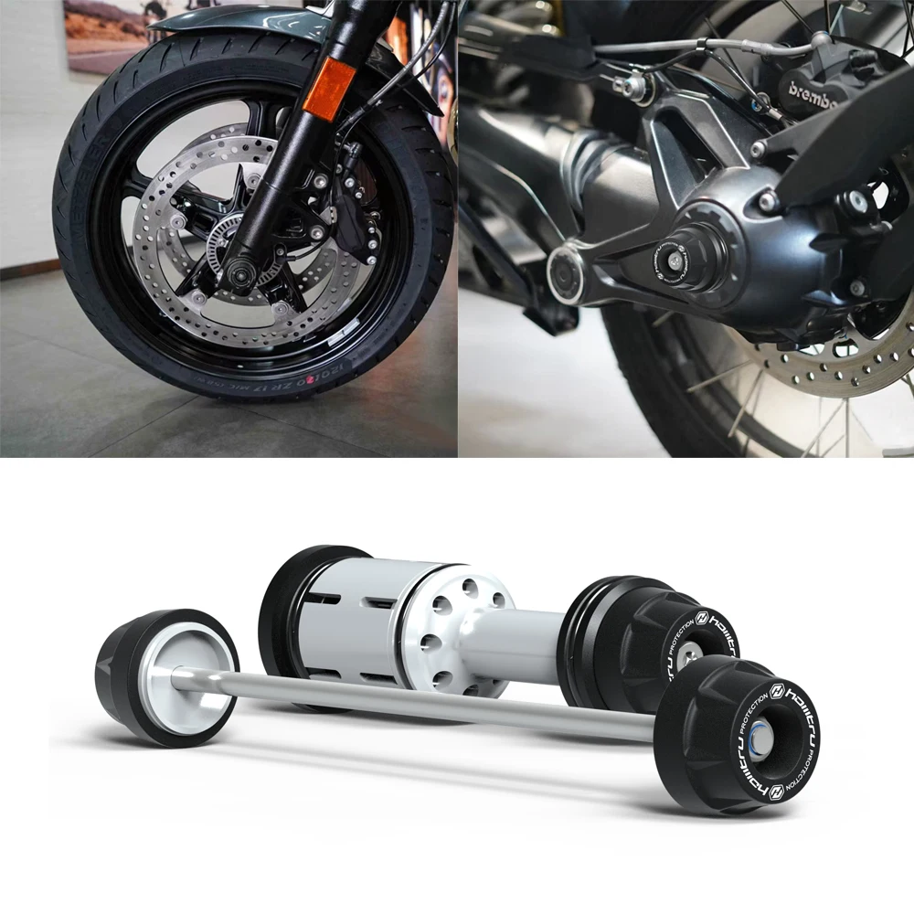 

Защитный комплект для оси колеса мотоцикла BMW R NineT Scrambler / Urban / Racer 2017-2025