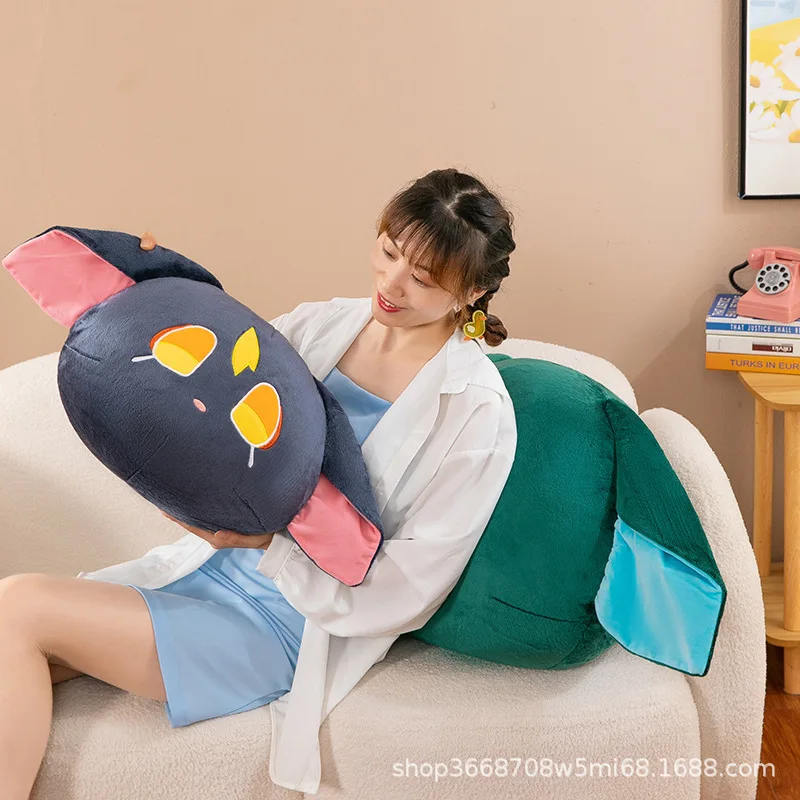 Leuke Tighnari Scaramouche Anime Gevuld Kussen Speelgoed Kawaii Pluche Indruk Huilende Collectible Zacht Dier Speelgoed