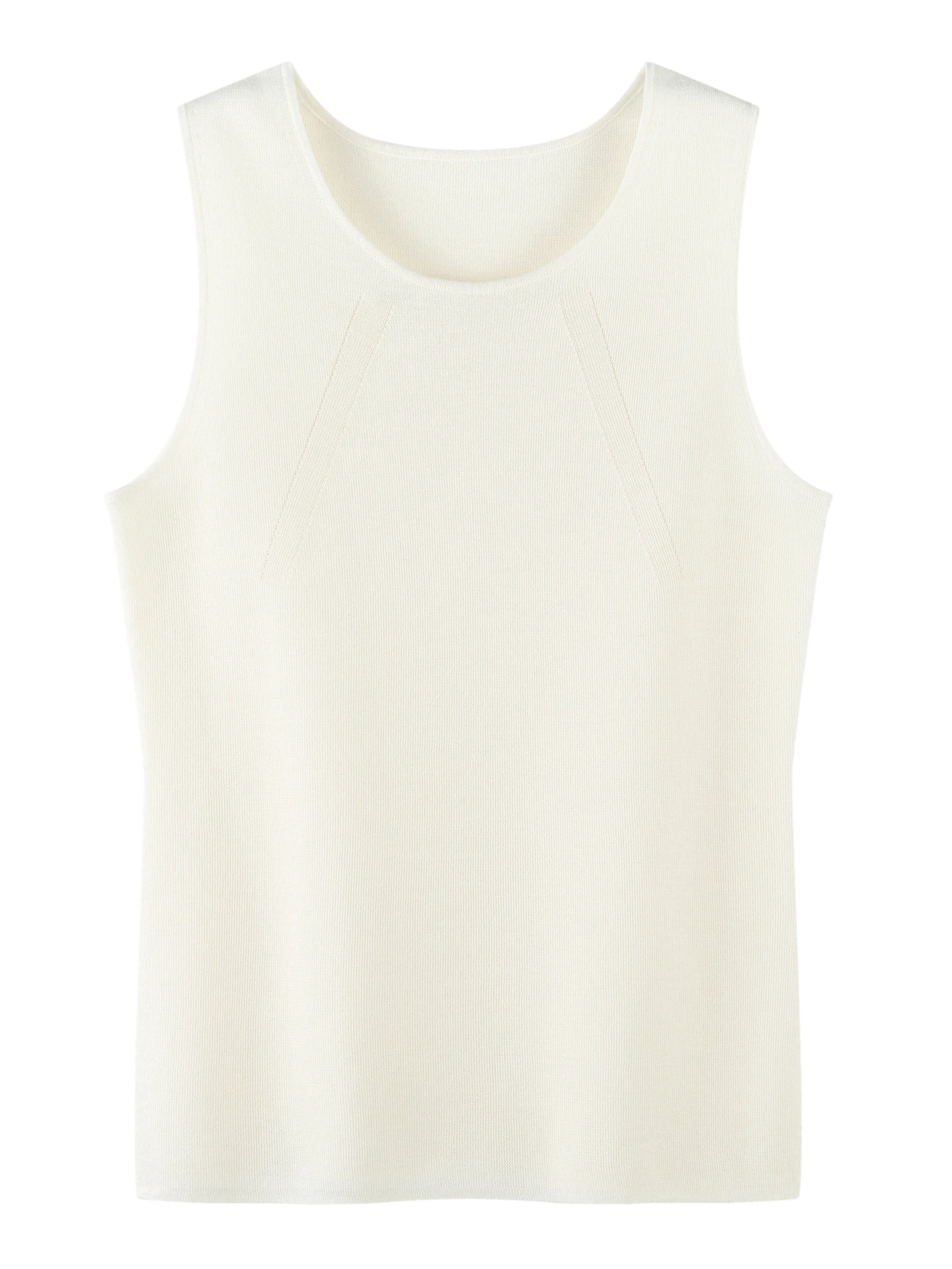 

Slimming Effect mat round Ne Svel Knitted Vest Women's Overhead Base irt Versatile Thin Regular Sle