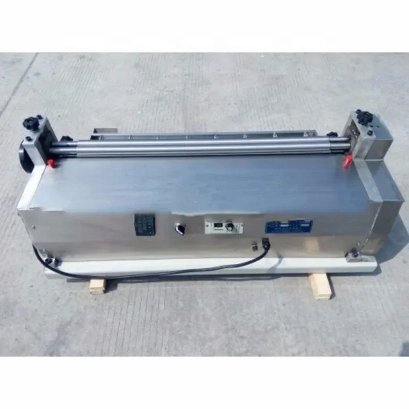 

Stainless steel desktop cold and hot melt numerical control box paper coating machine