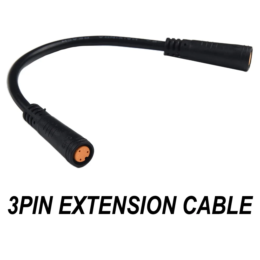 Motor Extension Cord Electric Bike 3Pin Sensor Thumb Throttle Extension Cable For BAFANG Mid-motor Extension Cable Ebike Parts