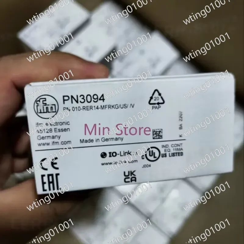 for IFM PN2070 PN2071 PN2092 PN2093 PN2094 PN2098 High Precision Digital Pressure Transducer Industrial Grade Reliable
