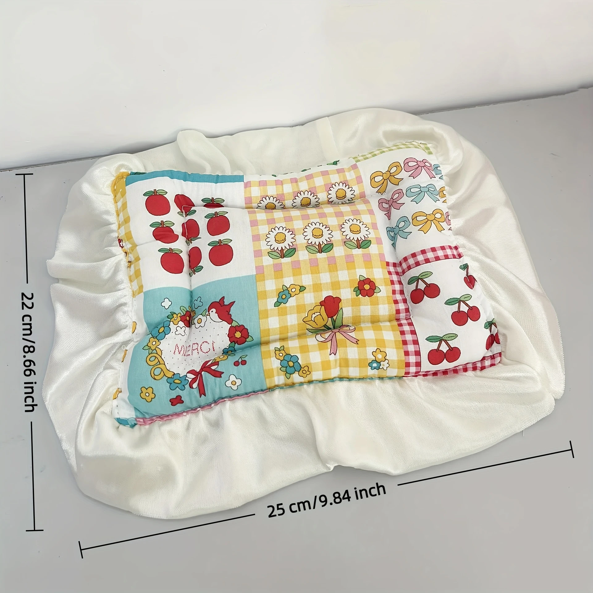 Niedliche Puppenschlafunterlage, Schlafmatte für Stubenwagen, geeignet für Baumwollpuppen und Plüschpuppen