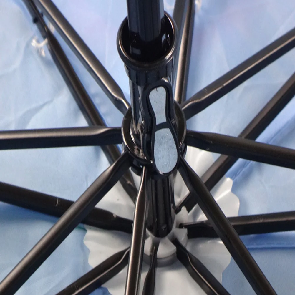 

Triple Folding Pink Parasol Dome Ruffle Design Anti Uv Sun Rain Folding Umbrella Compact Floding Umbrella Anti Uv Parasol