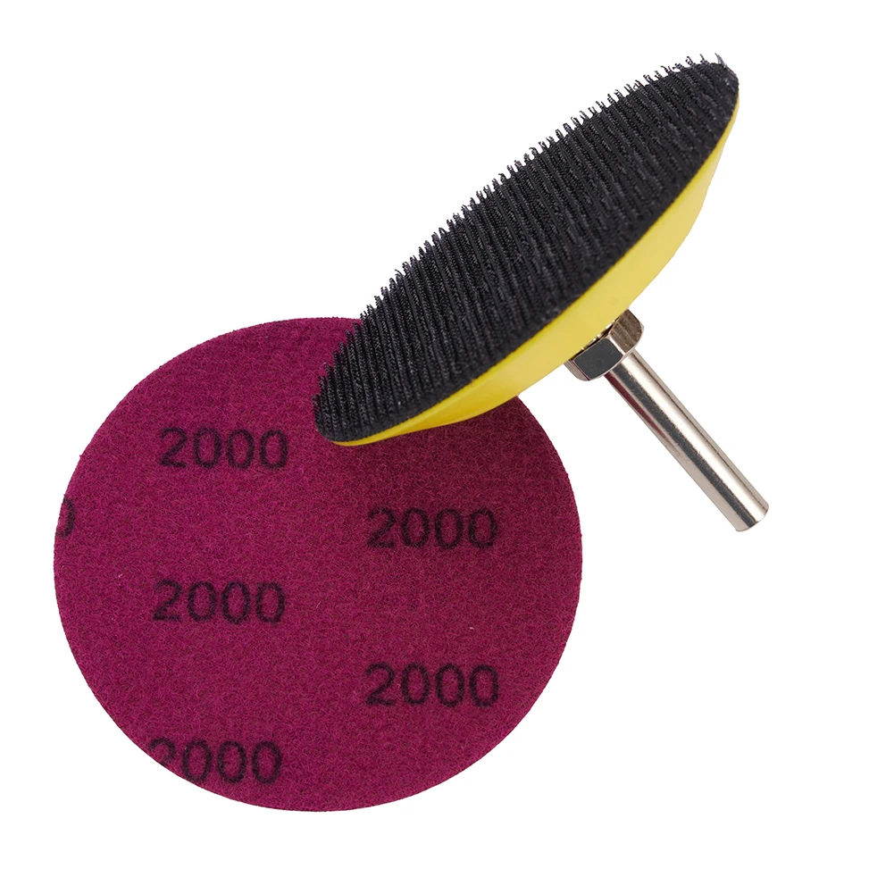 1 Set Car Headlight Polishing Scouring Pad Auto Restoration Kit P240 P400 P800 P2000 P5000 P10000 For Electric Drill