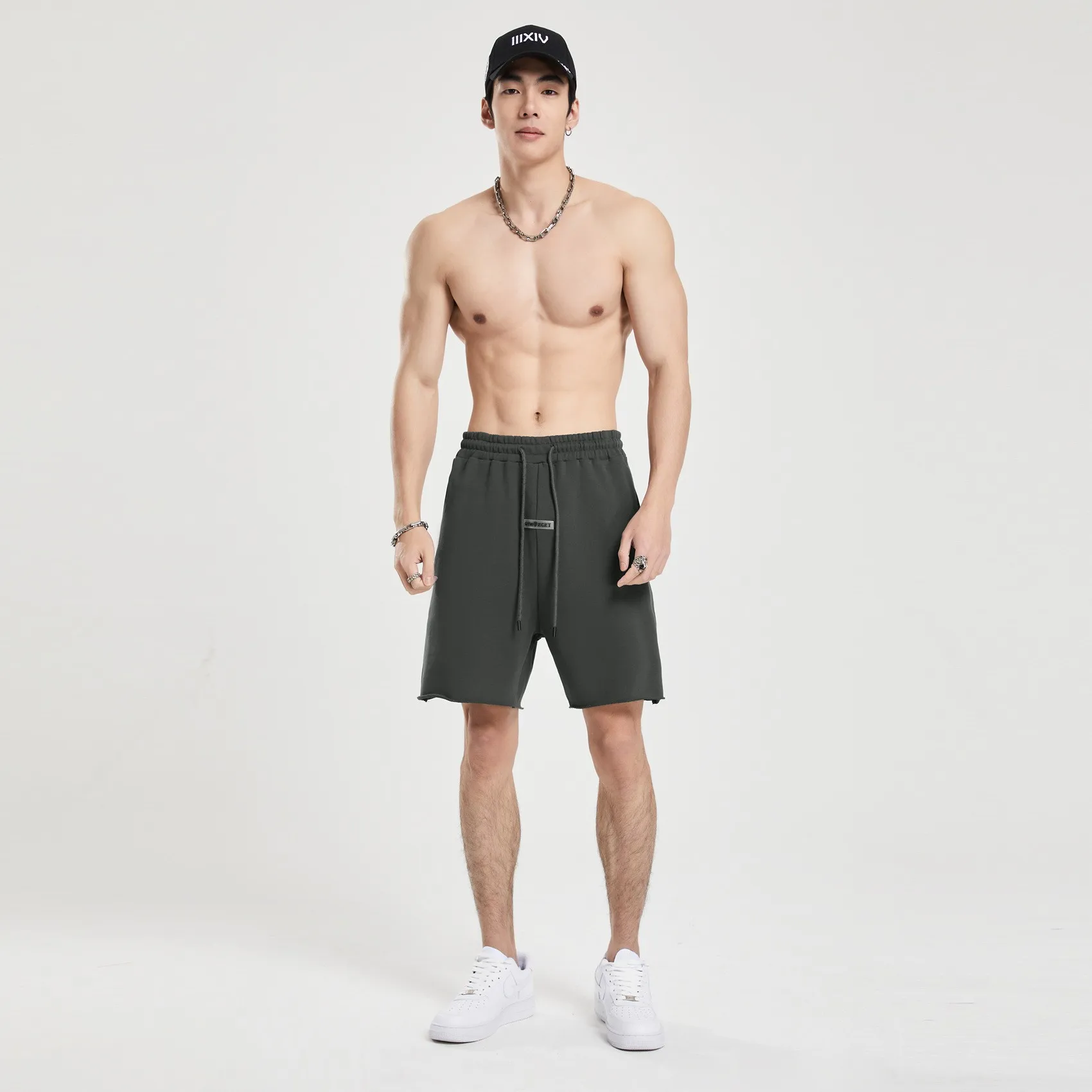 Summer new men's sports shorts outdoor men's and women's casual five-point pants cotton fashion streetwear shorts