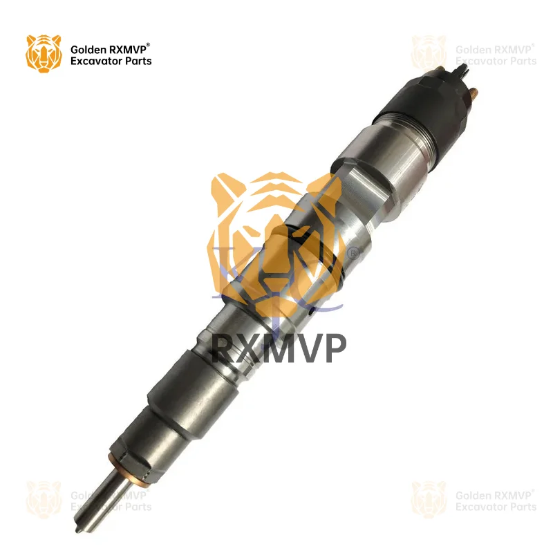 For Vol-vo 0445124007 0445124042 04909358 04915316 Common Rail Fuel Injector Bosch Volvo D8K Diesel Engine EC350 Excavator